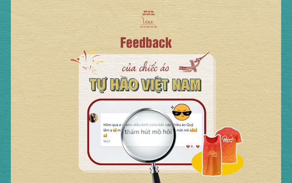 Adorable feedback from the “Proud Vietnam” apparel